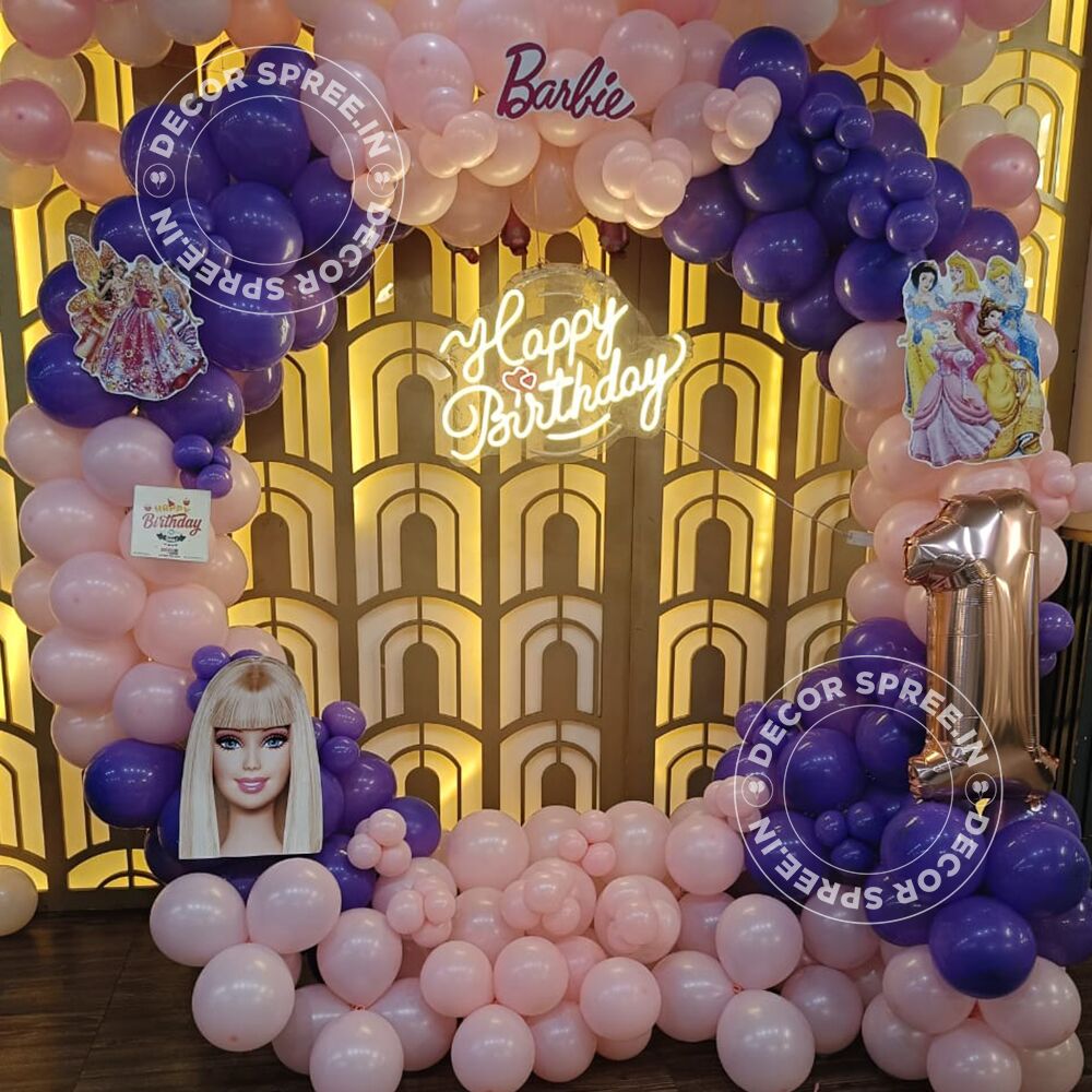 Barbie sales balloon decor